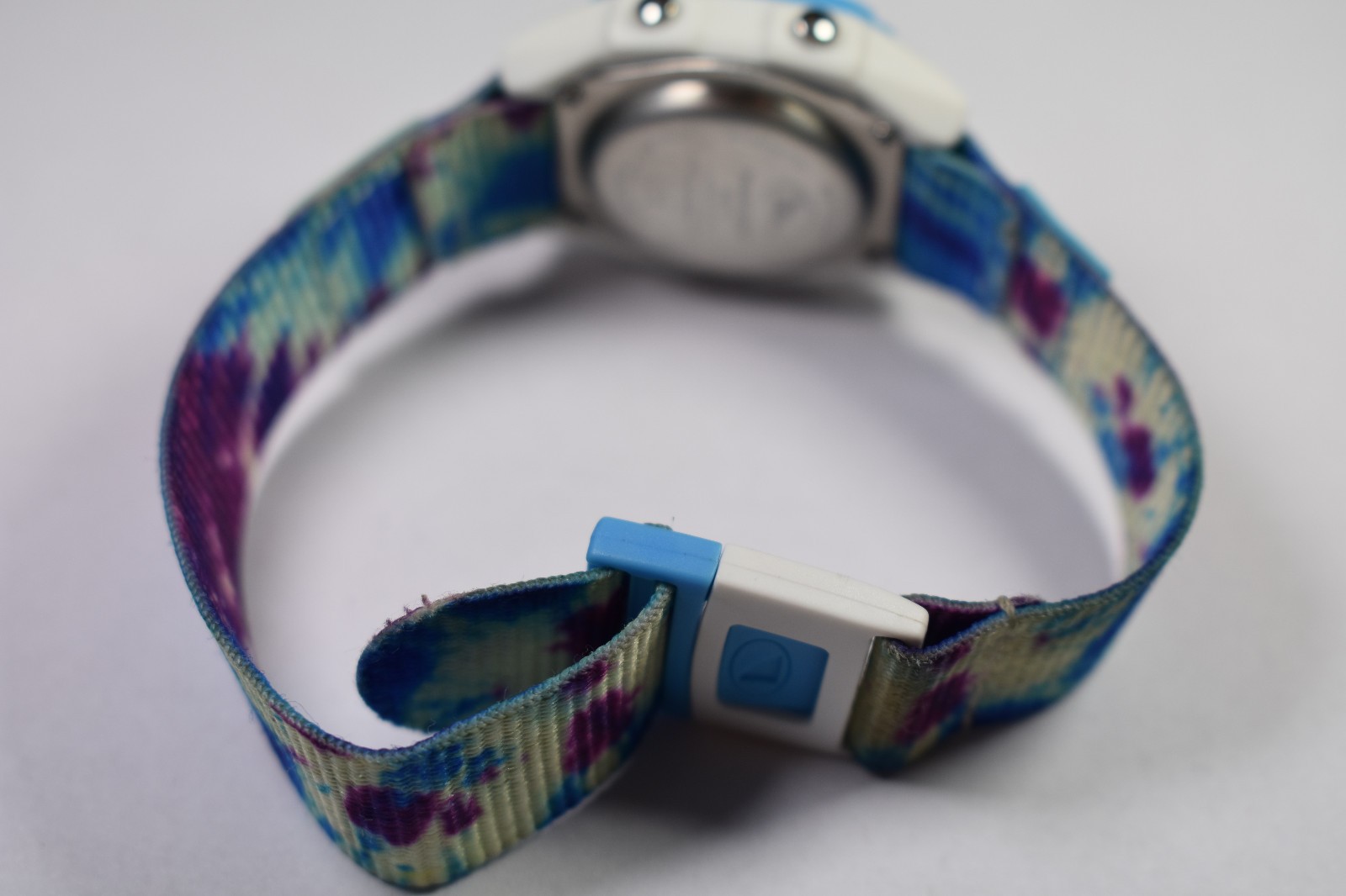 FREESTYLE Shark Blue 1981 Watch FS101039 Tie-dyed Tide Clip New Battery!