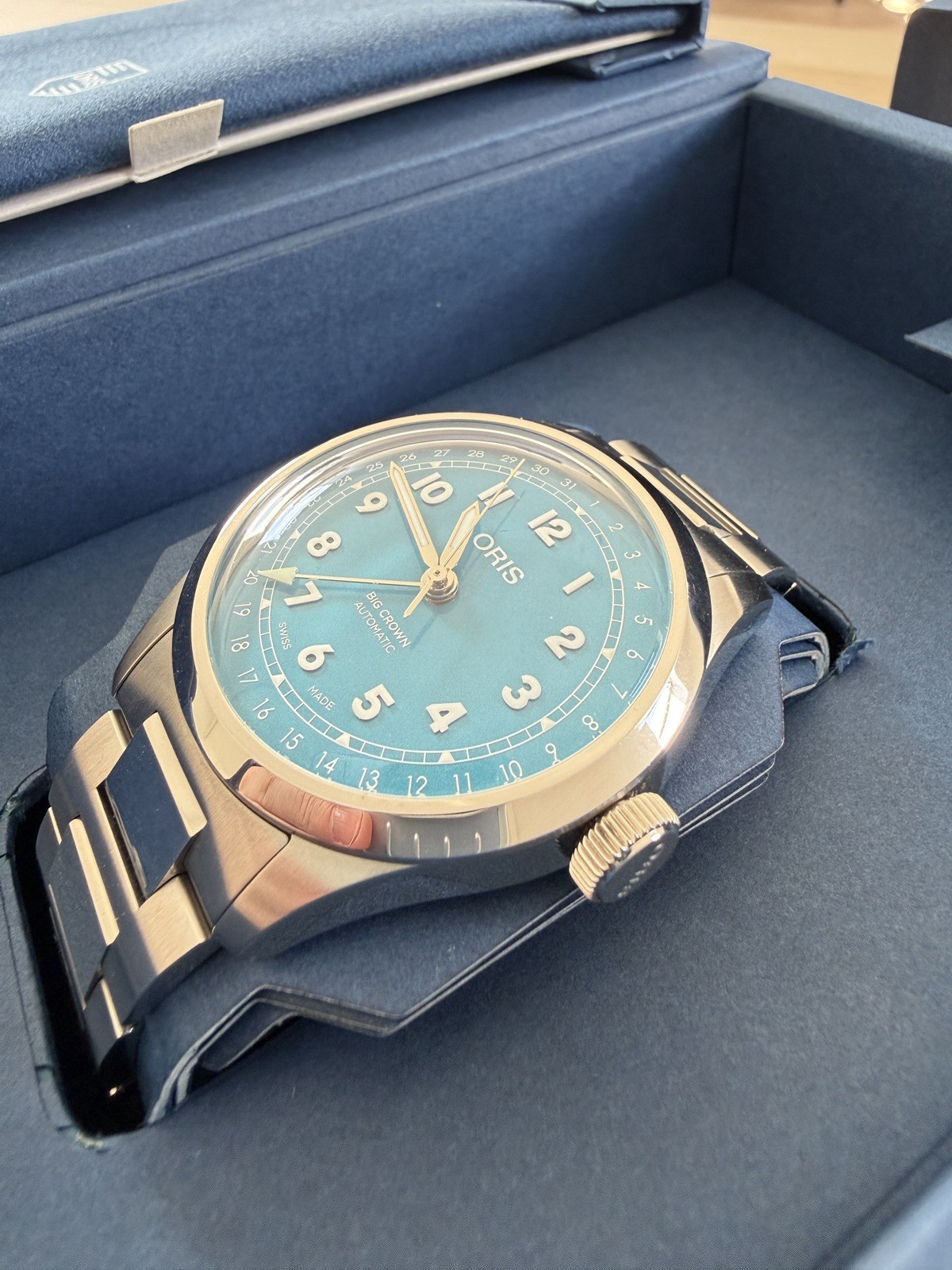 Oris Big Crown Pointer Date 40mm Steel Men’s Watch (mint condition)