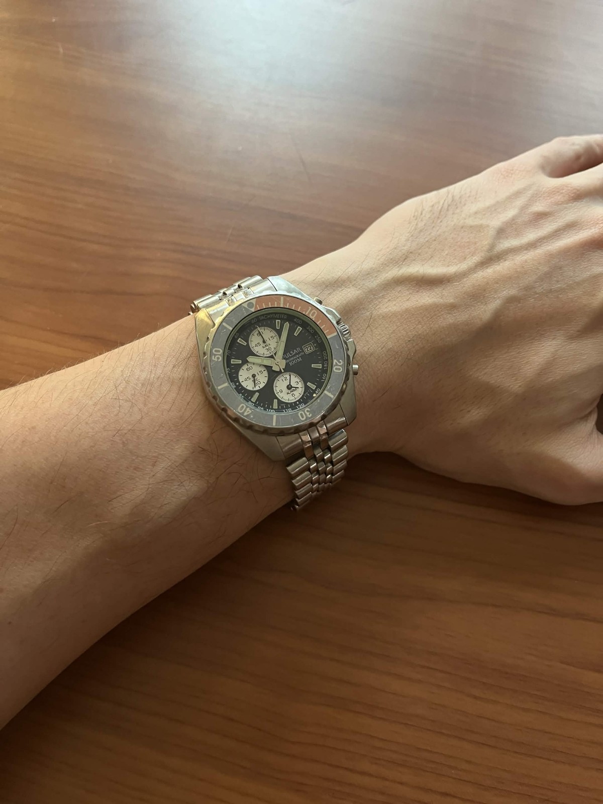Pulsar “Pepsi” Rare 7T62-X019 Watch | Alarm Chrono 200m 43mm
