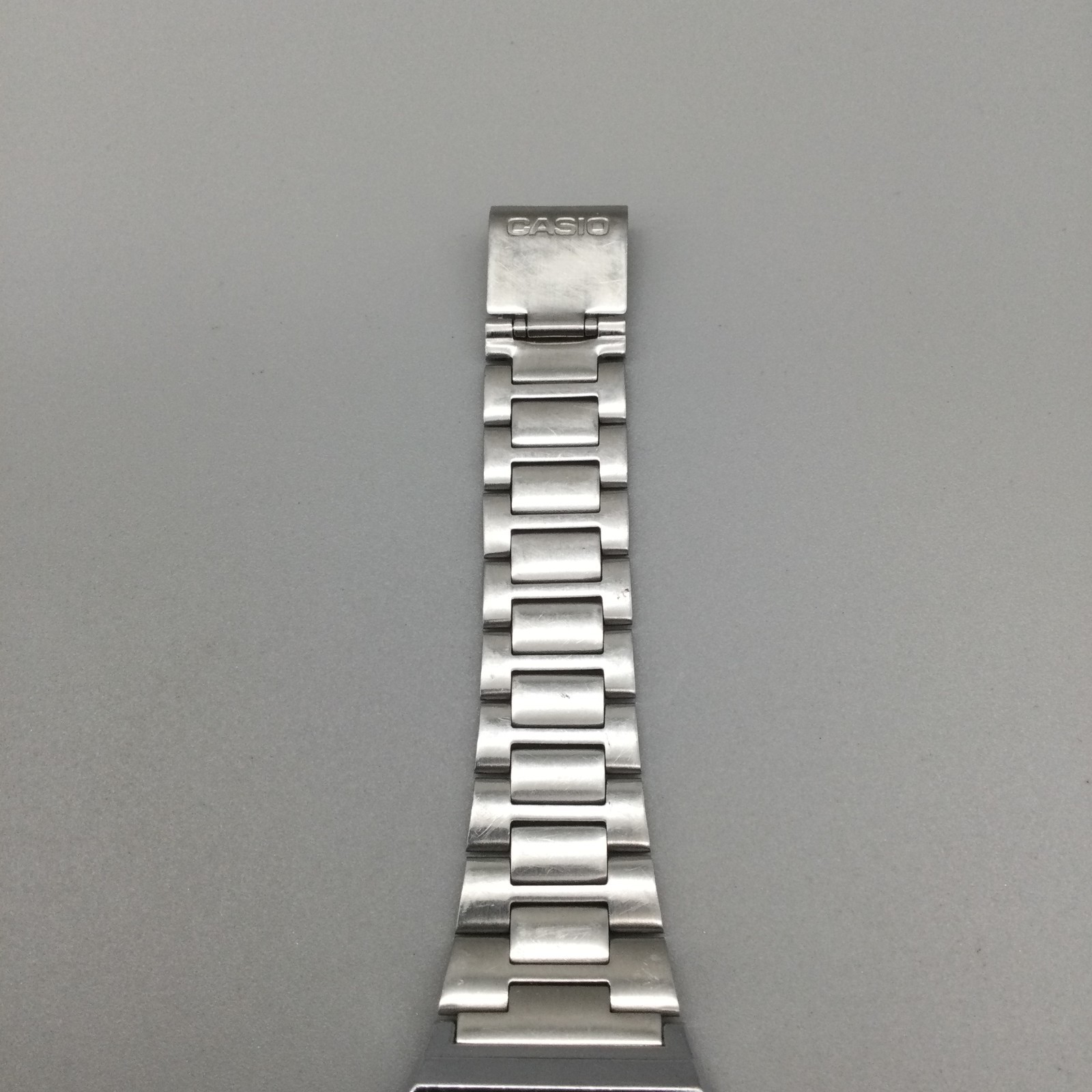 Casio A158W Watch Mens 33mm Silver Tone Alarm Chronograph Adjustable Band