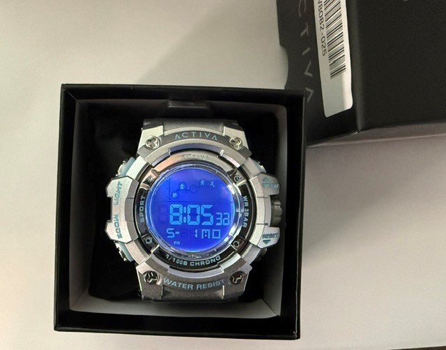 Activa X Invicta Digital Summit Unisex Watch – 50mm. Silver (ACW8082-025)