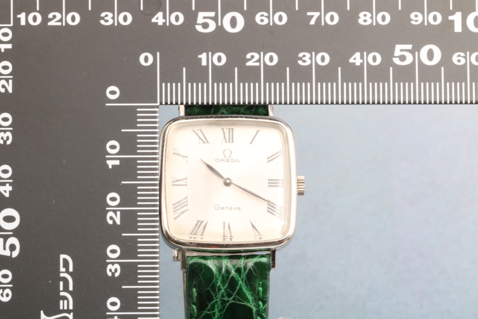 Vintage 1974 [N MINT] OMEGA Geneve Cal.625 Silver Roman Dial 27mm MT Men’s Watch
