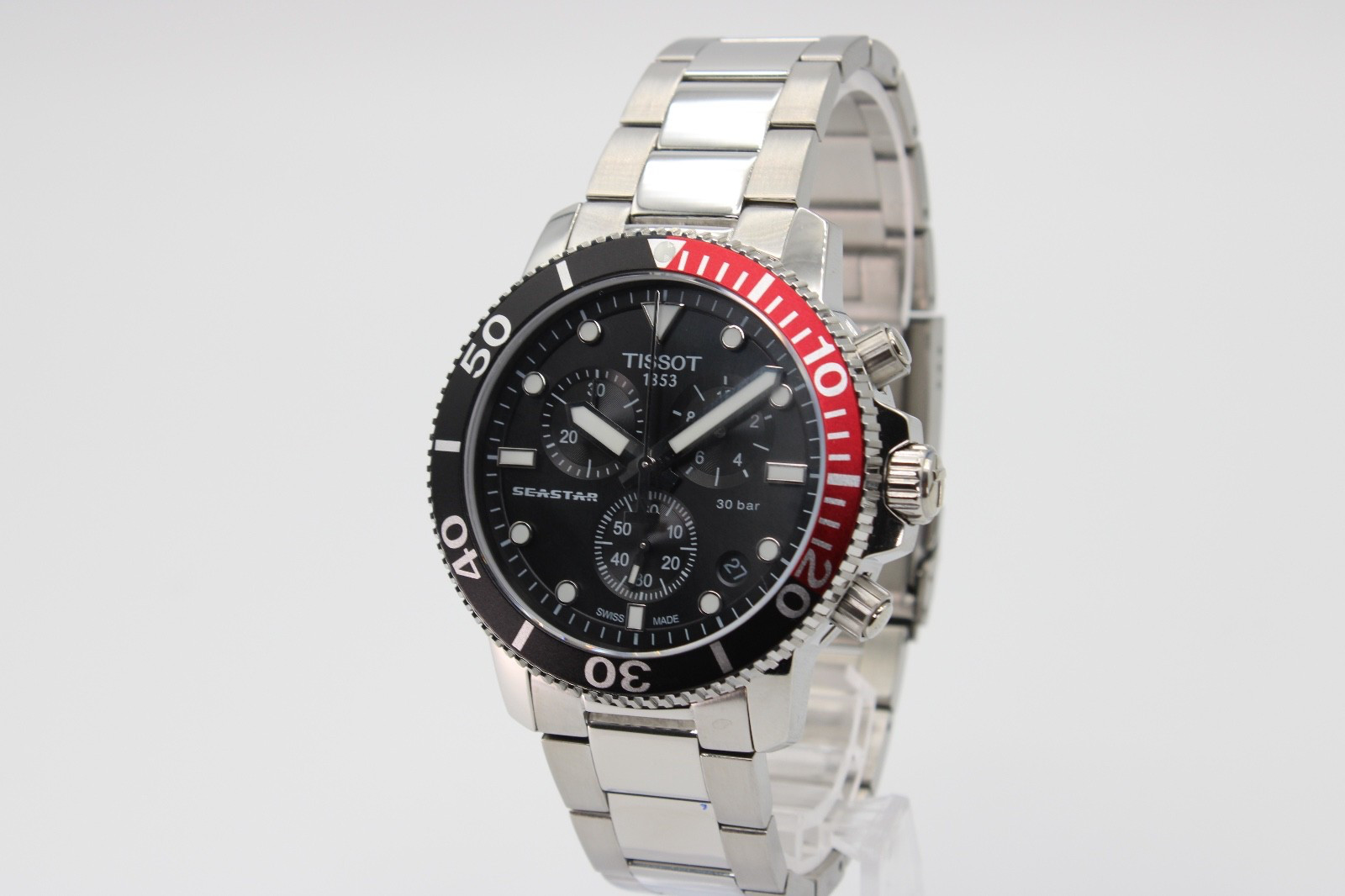 TISSOT Seastar 1000 Chronograph Quartz Black Dial Men’s Watch T120.417.11.051.01
