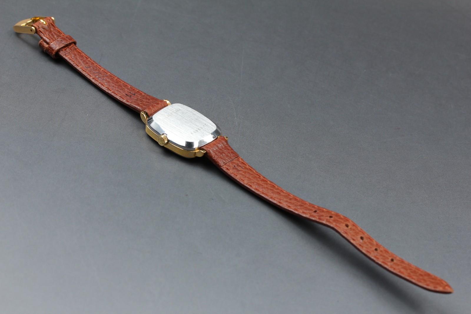 [Near MINT] Longines Cal.5602 805 1089 22mm Gold Dial Hand Winding Women’s Watch