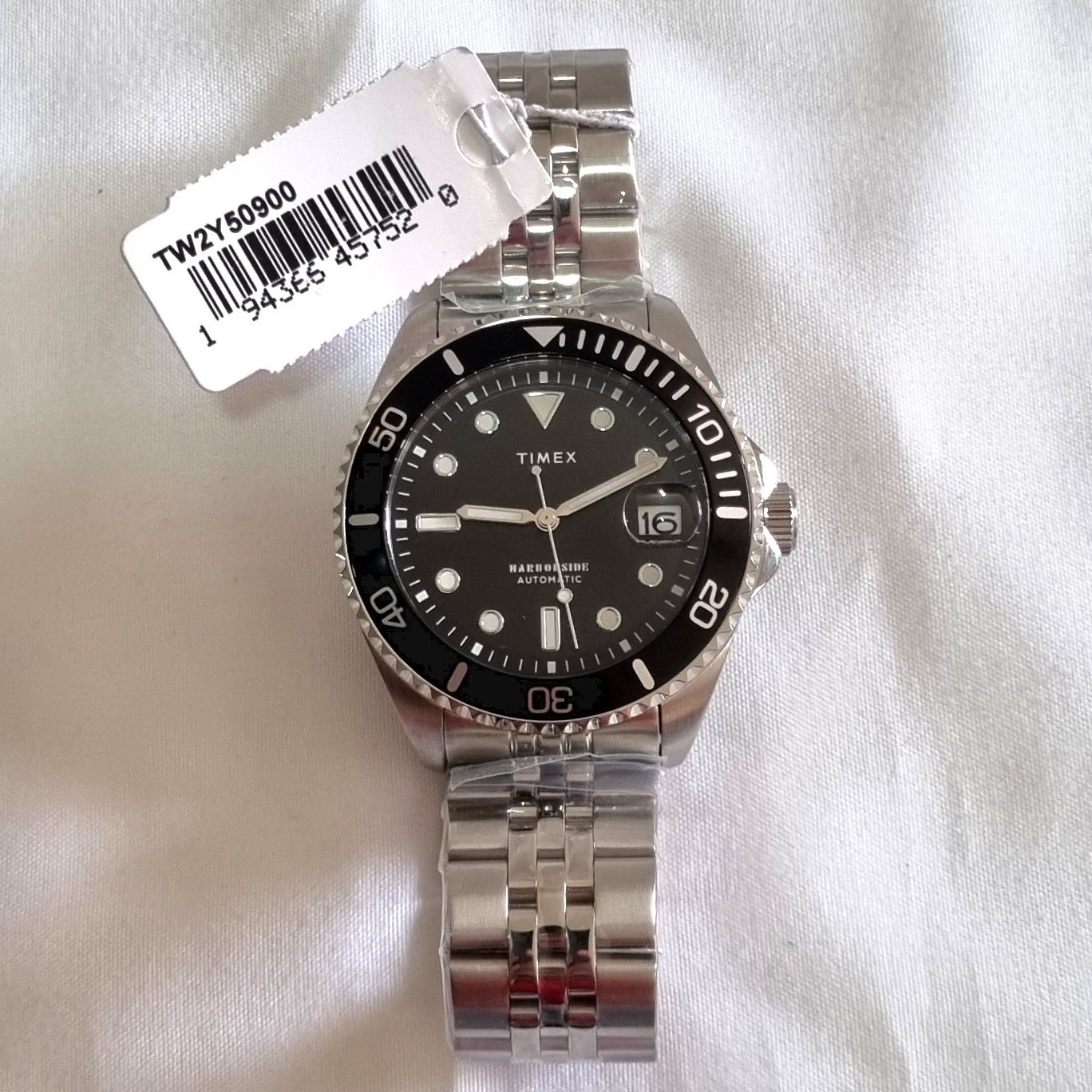 Timex Harborside Coast Automatic 40mm TW2Y50900 100m water resistance Brand New