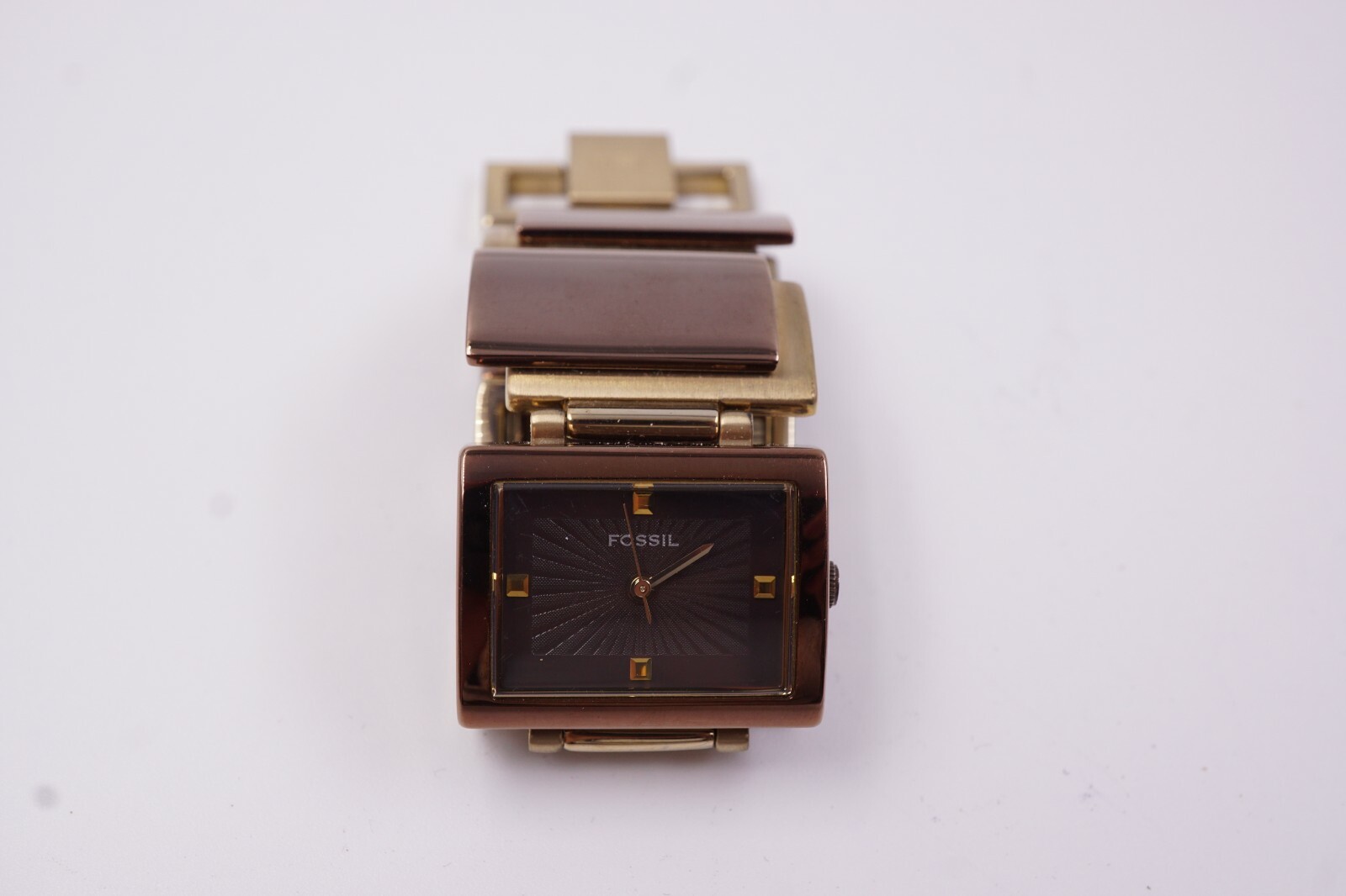 Fossil Women’s Watch Ion Plated Bracelet ES1858 – WW New Fresh Battery