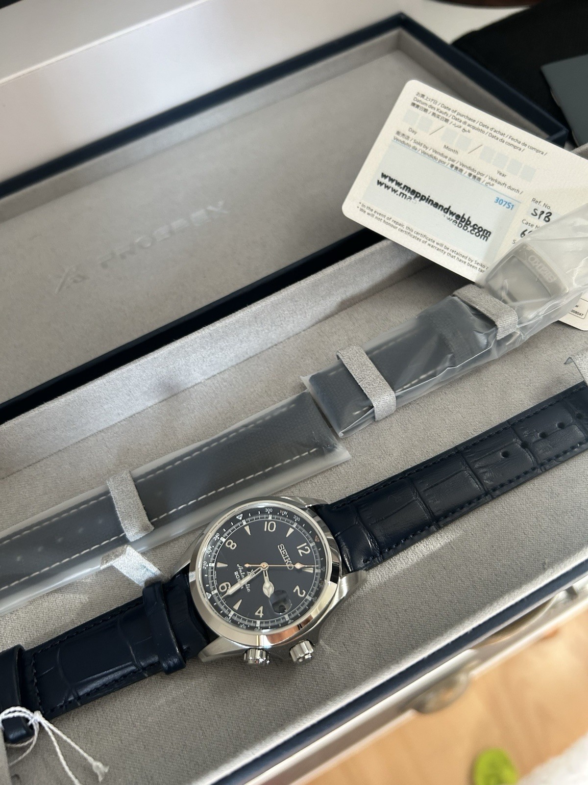Seiko Alpinist Night Sky European Exclusive Limited Edition 39.5mm Automatic