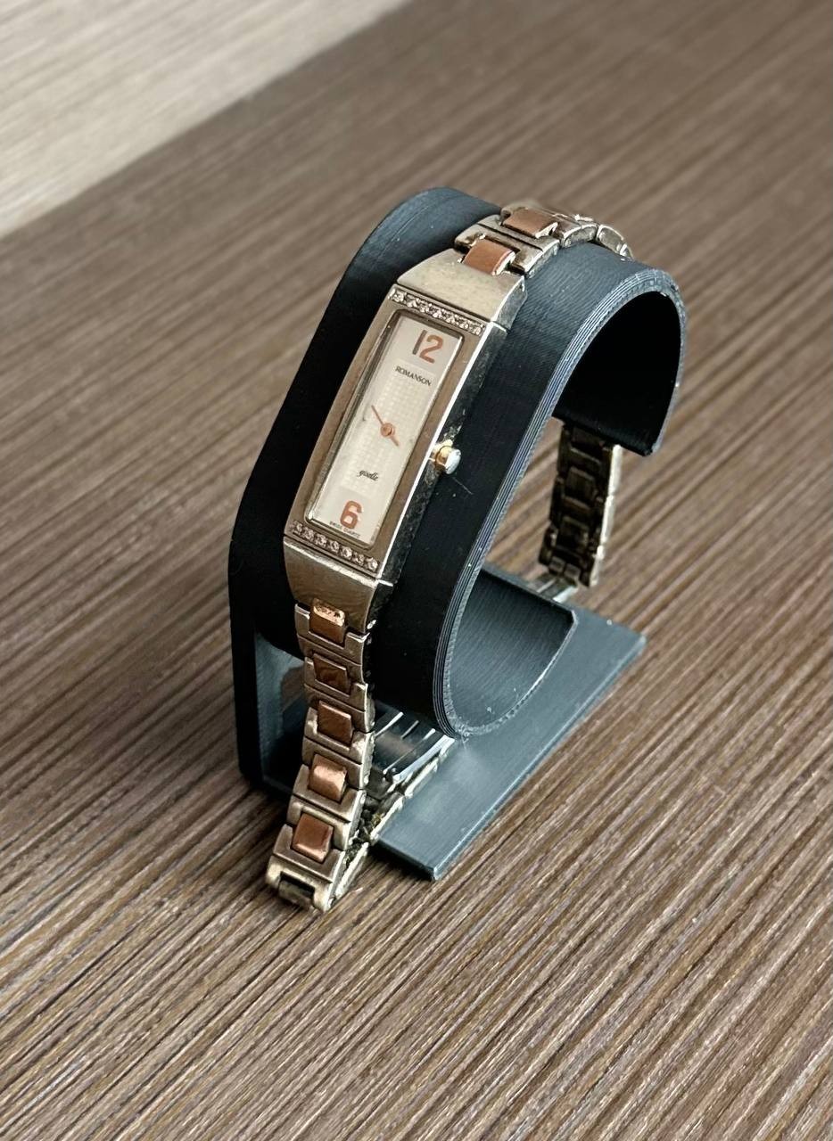 Romanson Giselle RM4113QL Gold Plated Sapphire Crystal Swiss Quartz