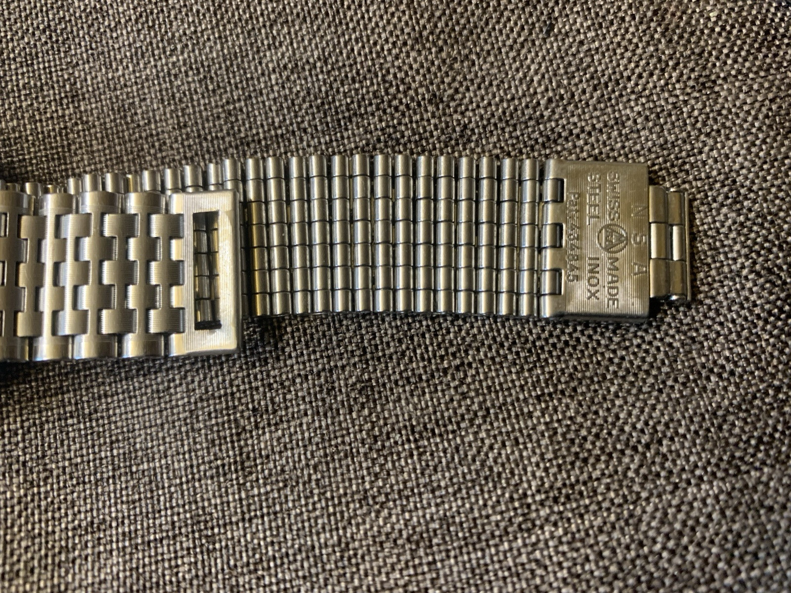 Roamer Stingray Valjoux 72 -726 Case Set And NSA Bracelet No Moverment
