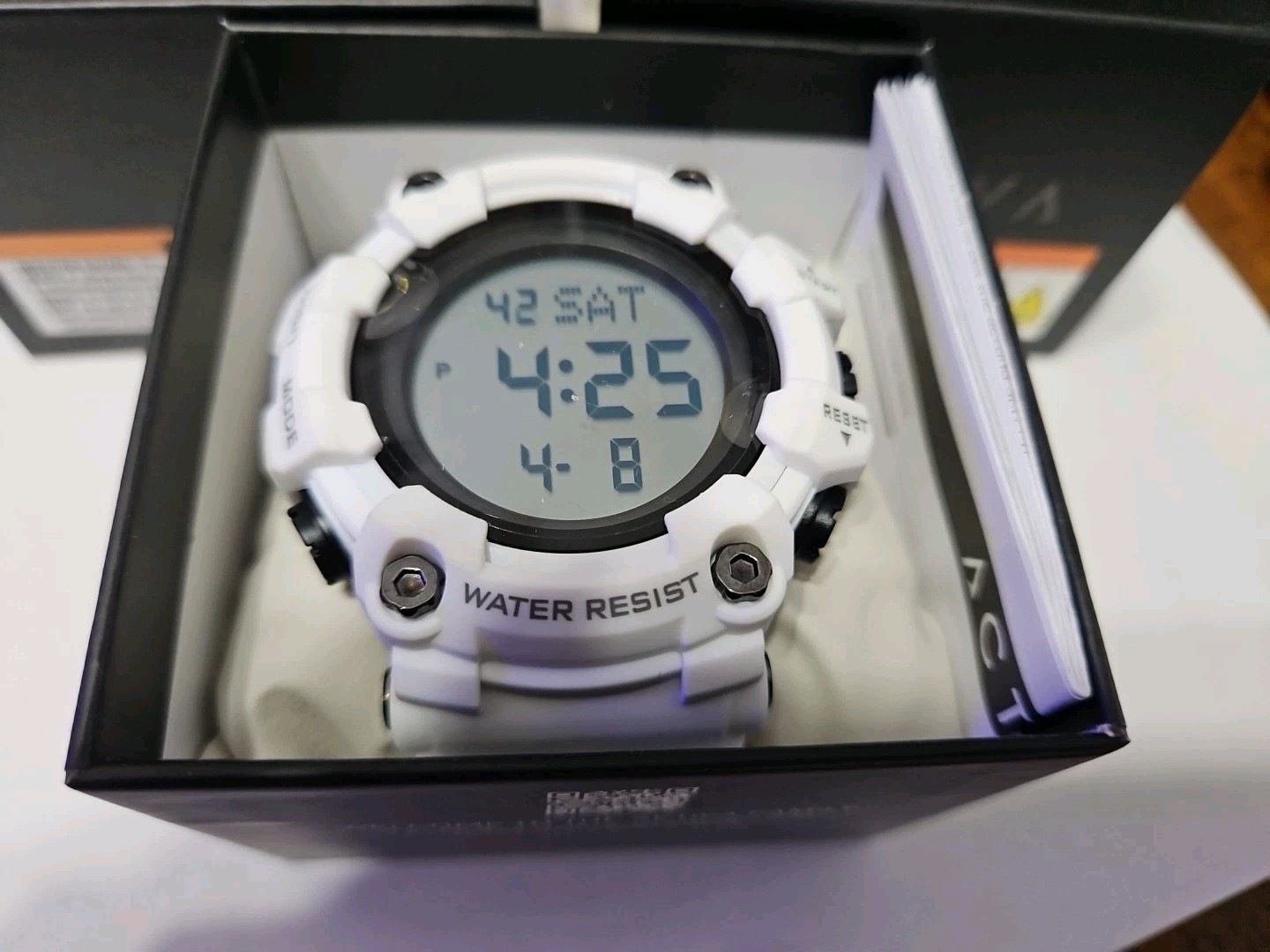 Activa x Invicta Kadron X Digital Men’s Watch 53mm White ACW1968-004 NIB $89
