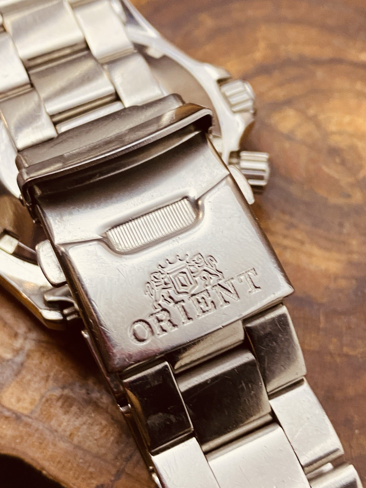 ORIENT Watch MAKO Automatic Mechanical Big Size Black Dail #7707