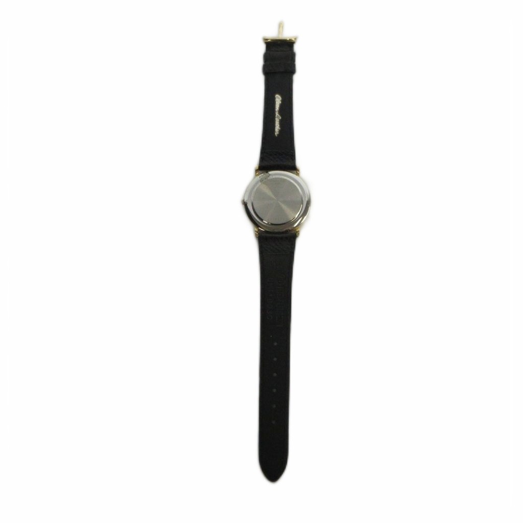Longines LONGINES 978 SWISS 6406 Watch Quartz Leather Belt Roman Numerals Gold