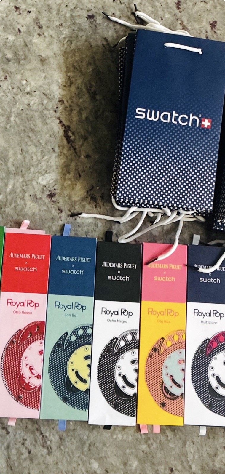 Swatch x AP Royal Pop Brand New