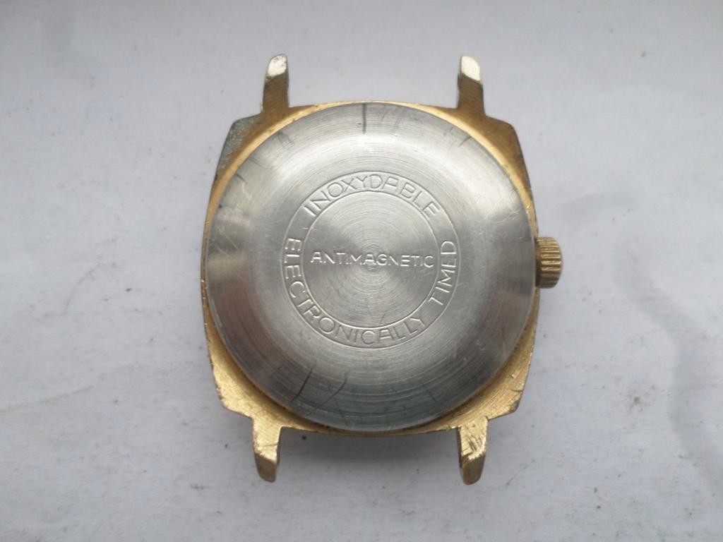 Vintage old RARE MECHANICAL WATCH GERMANY RUHLA DE LUX UMF GDR,not working
