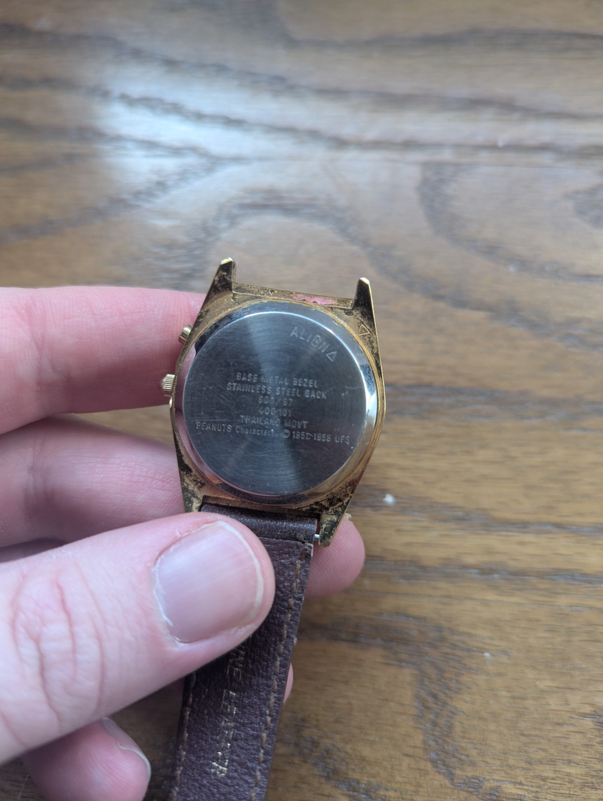 1994 Armitron Peanuts Snoopy & Schroeder Musical Wristwatch Ode to Joy READ