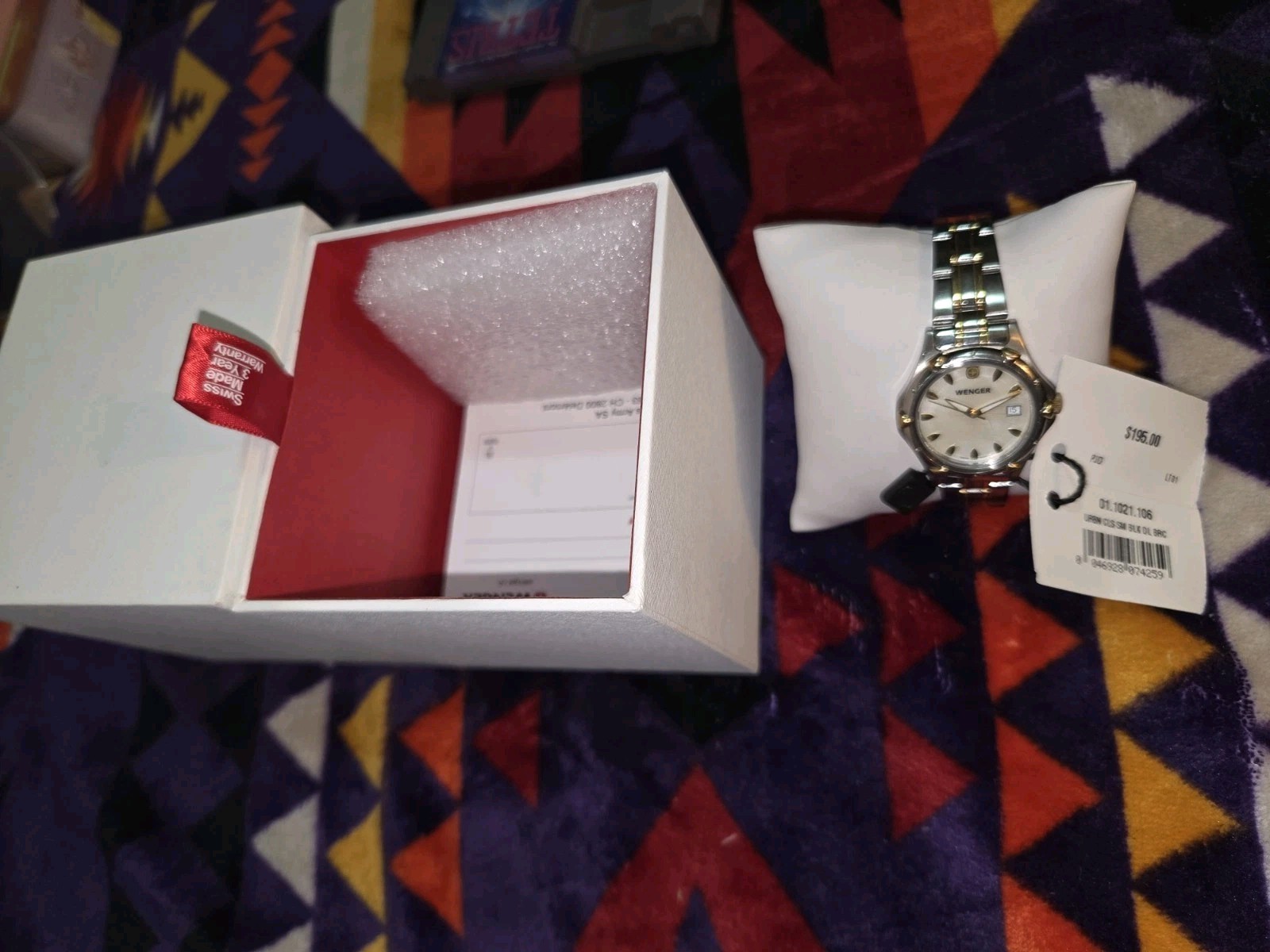 Wenger Urban Classic Mother Of Pearl Dial MSRP $195