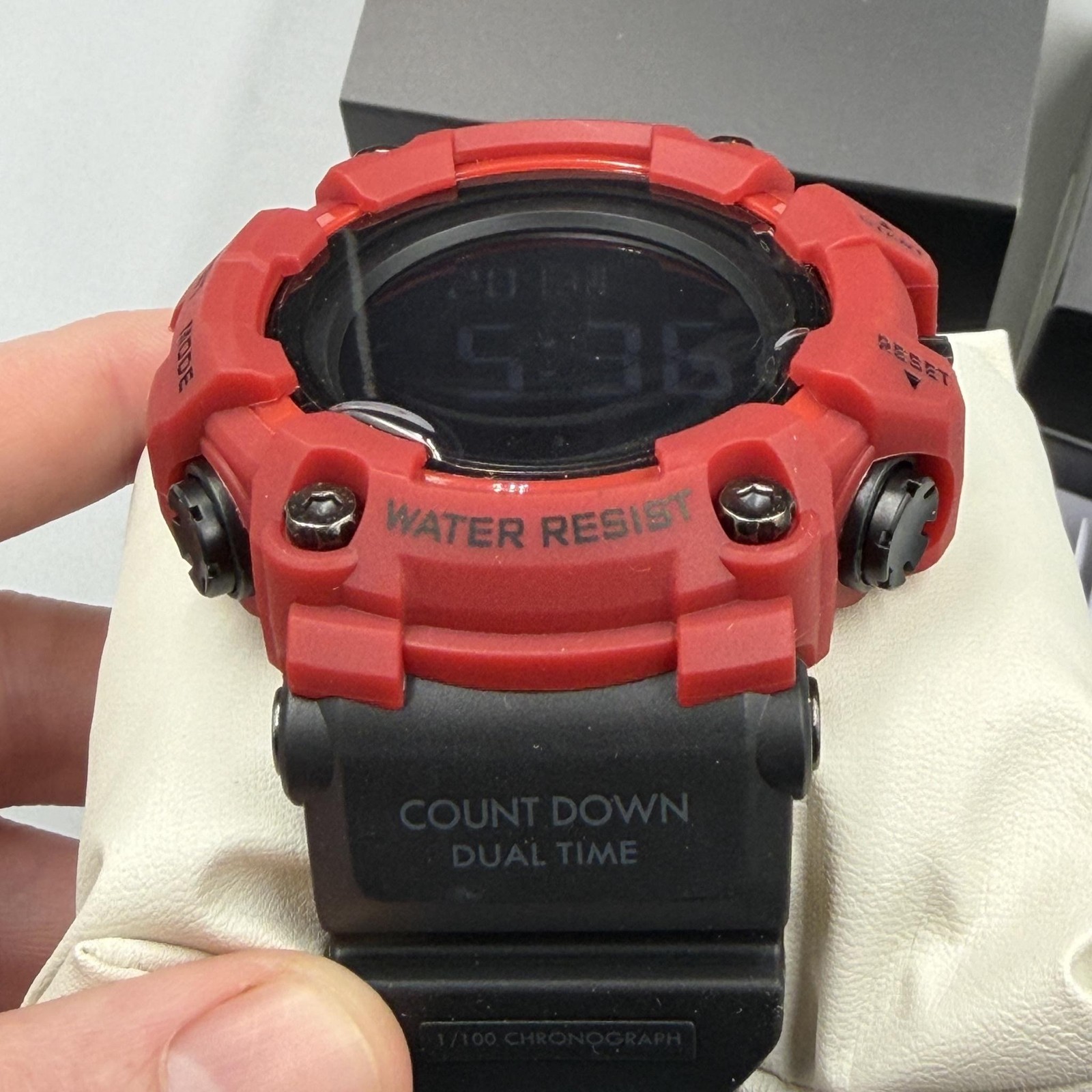 Activa Kadron x Invicta Digital Watch Men’s 53mm Black/Red ACW1968-006 New