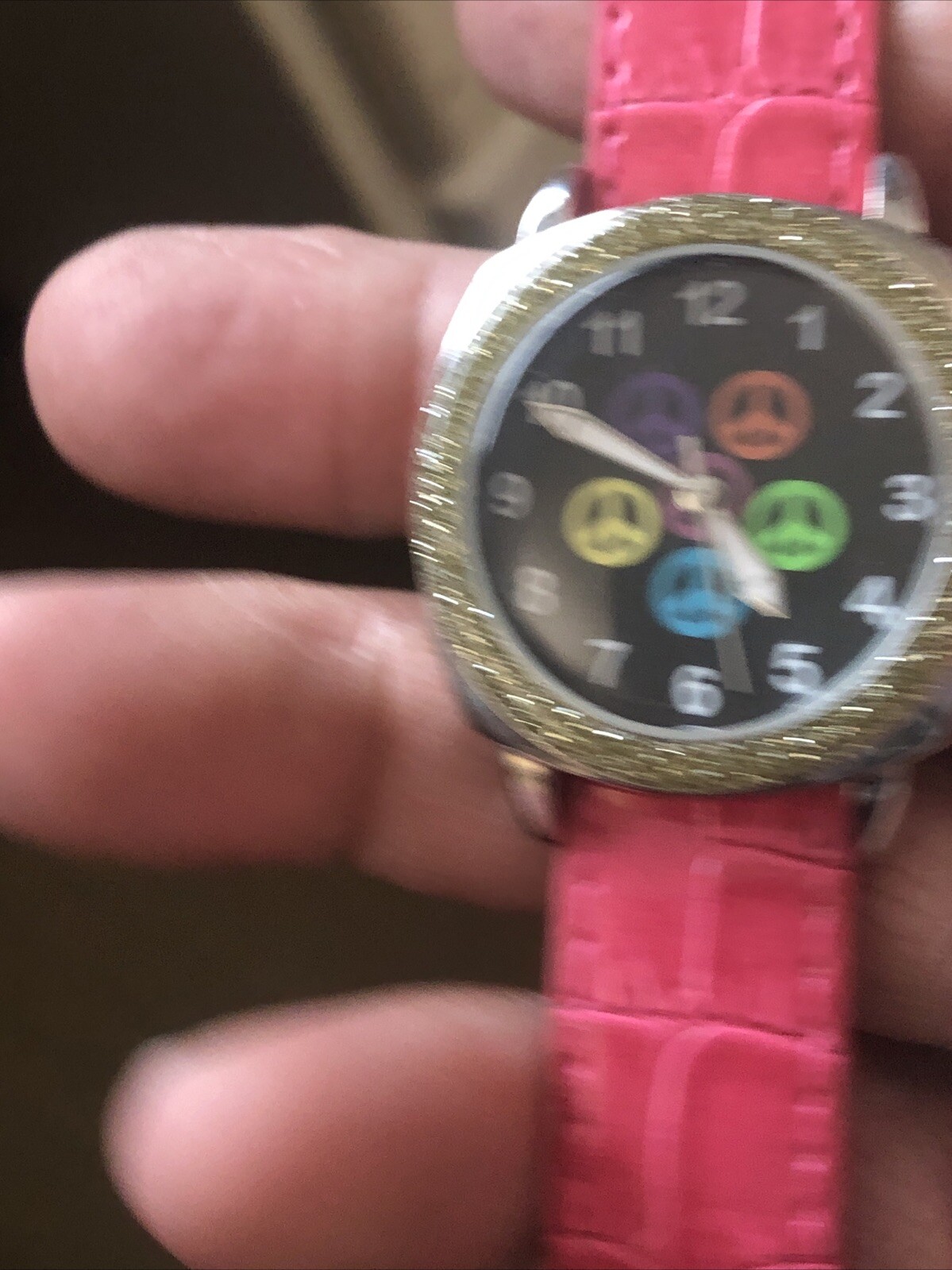 Multicolored Peace Sign Watch NEW BATTERY