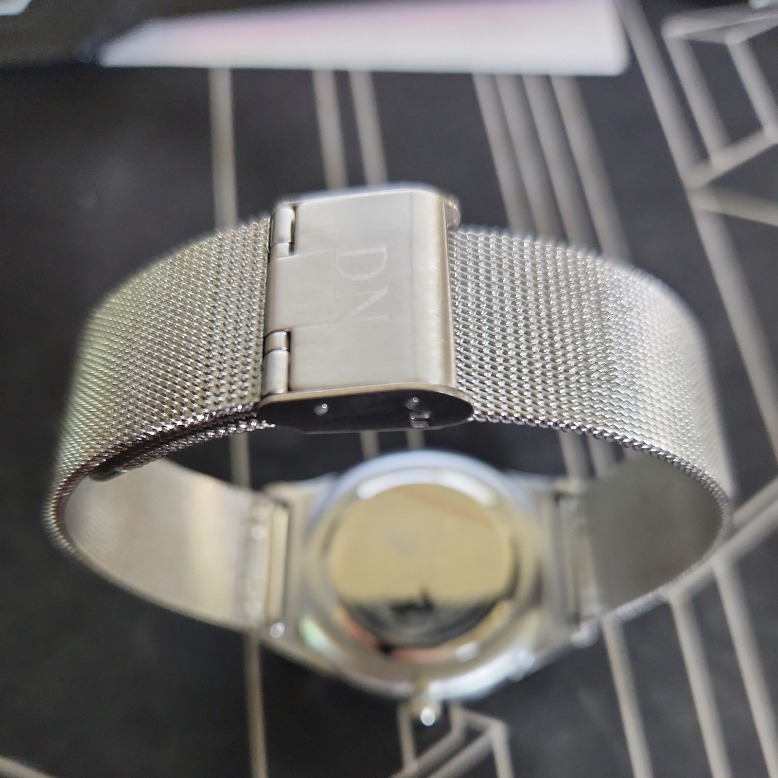 David Nicholson Watch Mens DN55.S1.S1 Classic Italian style mesh band adjustable