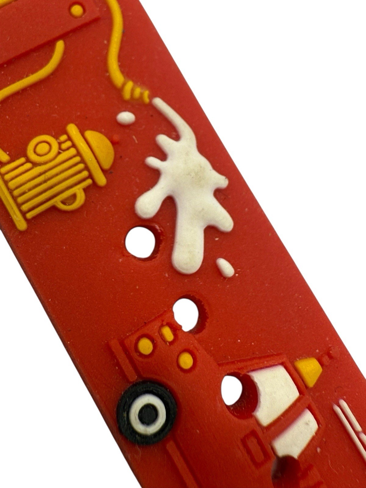 Fire Truck Fireman Kids Boys Watch Spinning Fire hydrant Geneva New Battery
