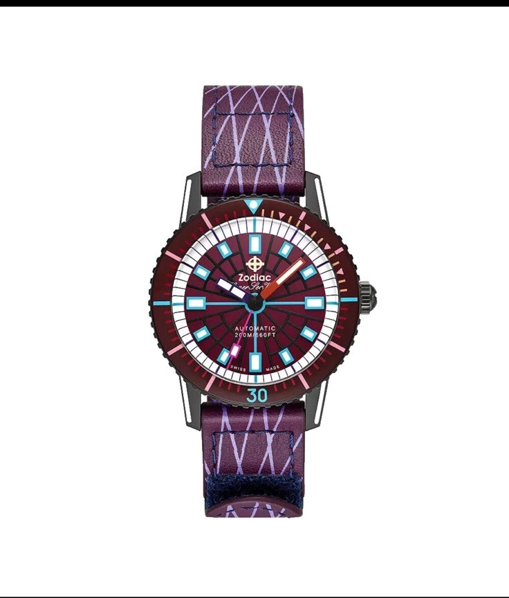 Brand New Zodiac ZO9307 Super Sea Wolf Compression Diver Automatic Men’s Watch