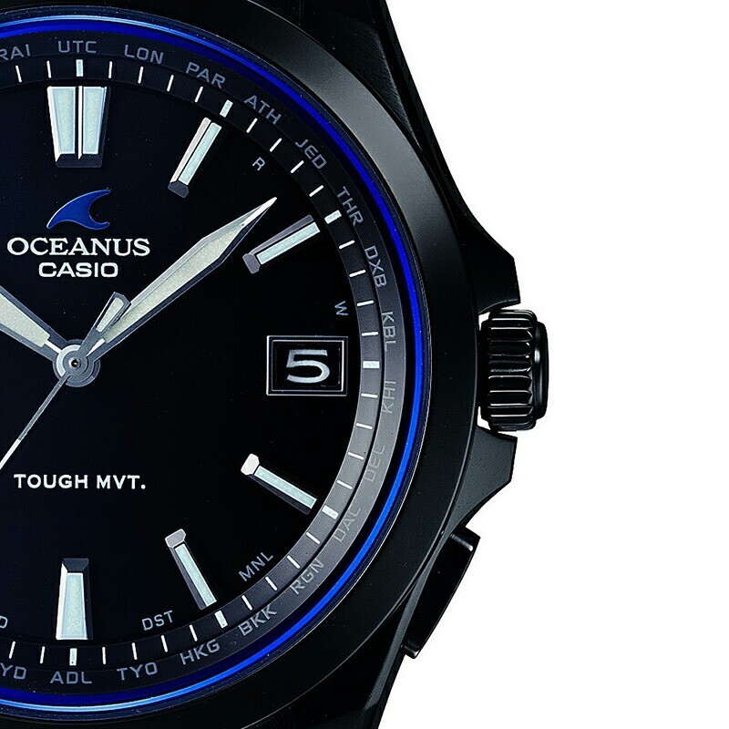Casio OCEANUS OCW-S100B-1AJF 3 Hands Models Watch Titanium Black New Japan