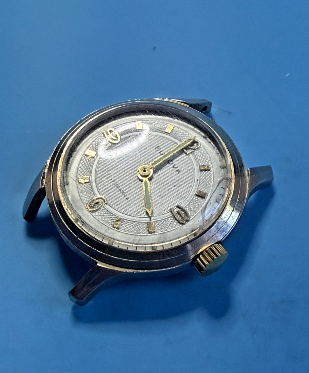 Vintage Bulova 10AK Movement 16J Watch 10KT GF Bracelet – Running