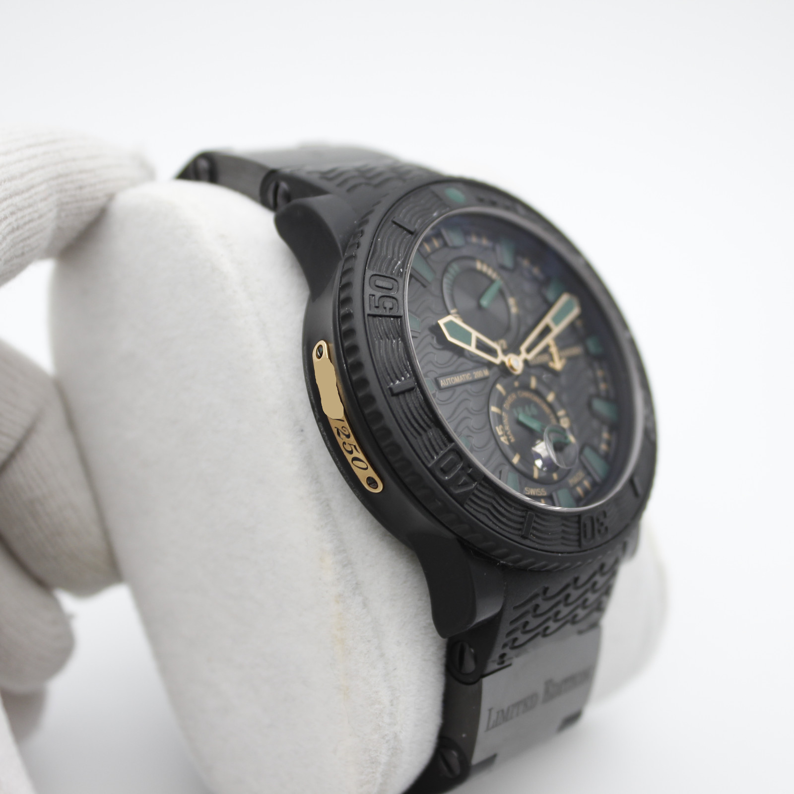 Ulysse Nardin Maxi Marine Diver Black Sea Camo Watch 263-92-3C