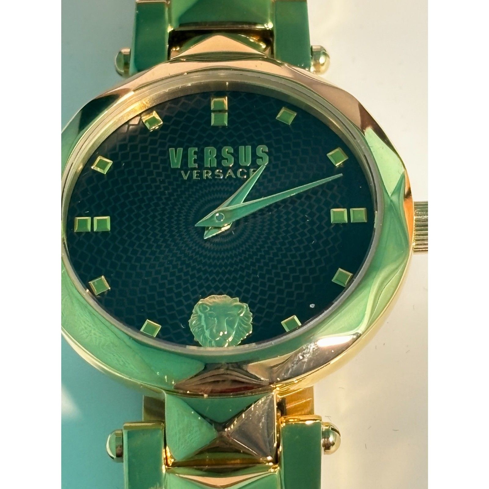 Versus by Versace “Covent Garden Petite” Gold-Tone Women’s Watch (2020)