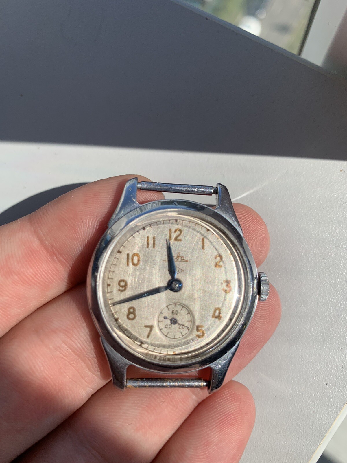 Vintage Pobeda “Neva” 1 Mchz Kirova Watch Ussr Serviced ZIM 15 Jewels Rare