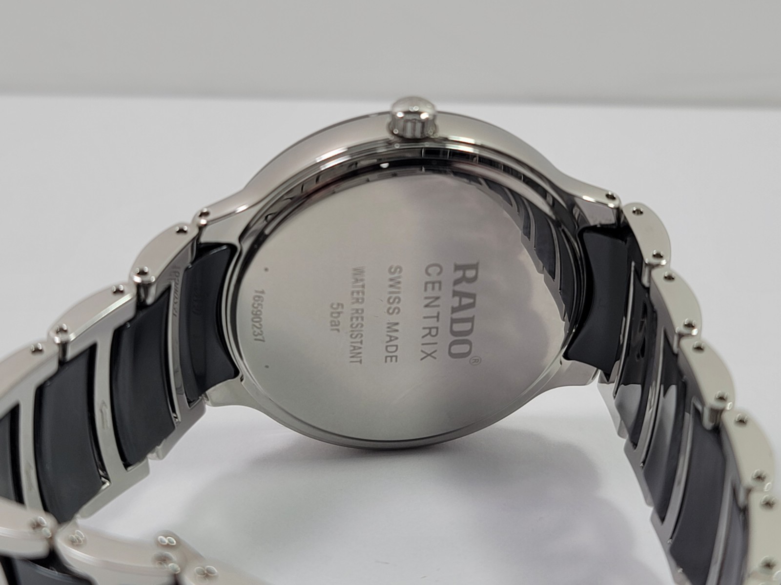 Rado Centrix Quartz Diamond Two Tone Ceramic Stainless Men’s Watch R30021712