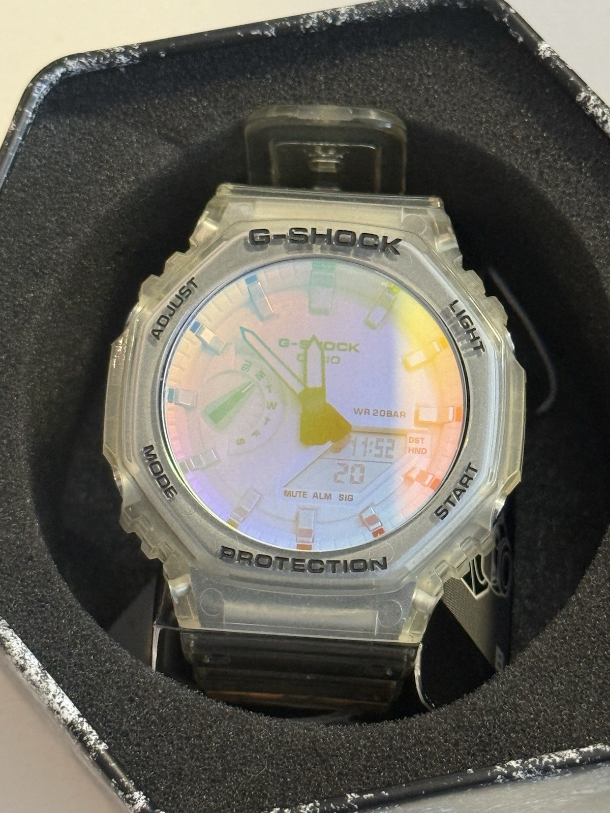 GA-2100SRS-7A | G-SHOCK ANALOG-DIGITAL Transparent color