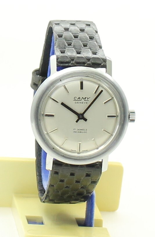 RARE VINTAGE CAMY 4020 17 Jewels Mechanical Swiss WATCH 1960’s NEW OLD STOCK