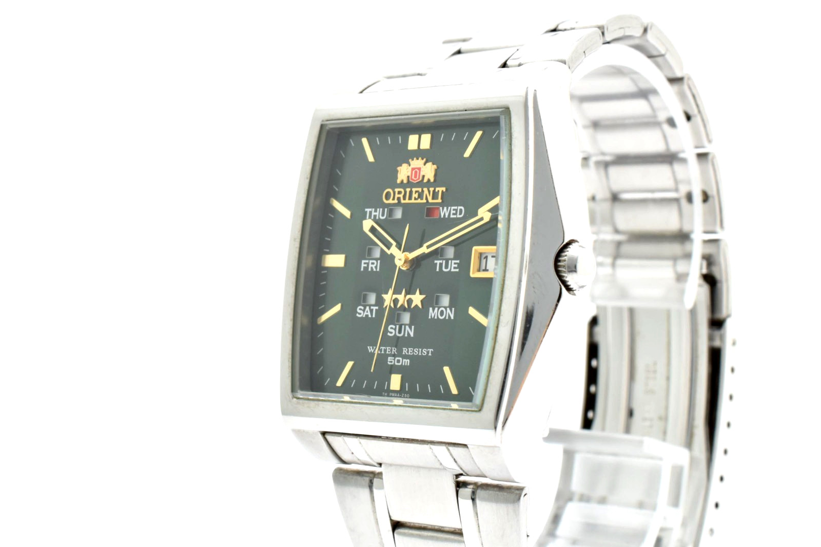 [Near Mint] ORIENT Three Star PMAA-C2 Green Dial Automatic Men’s Watch Japan