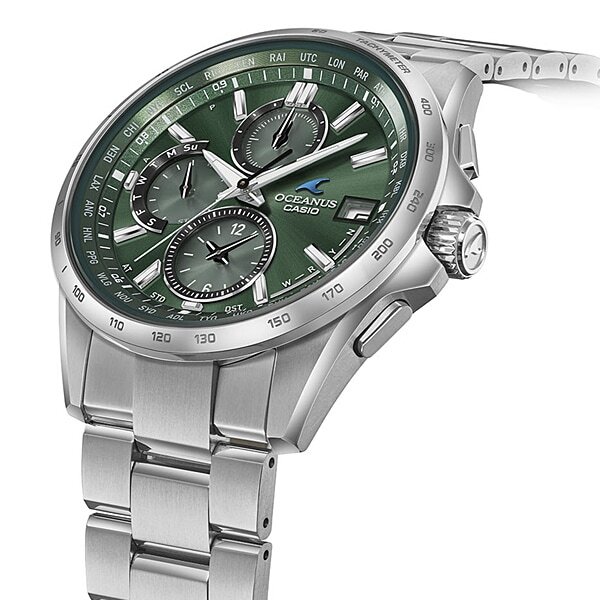 CASIO OCEANUS OCW-T2600SG-3AJR Radio Solar Men’s Watch Green Dial Analog New Jpn