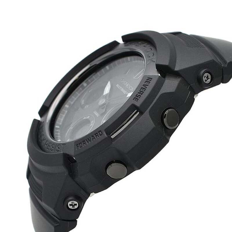CASIO G-SHOCK AWG-M100SBB-1AJF All Black Series Limited JAPAN AWG-M100SBB-1A