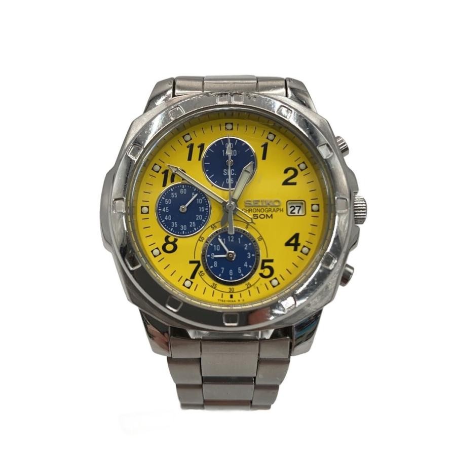 SEIKO SND409P Case Size 3.5 ×4cm Wrist Size 18cm Used Watch #5104