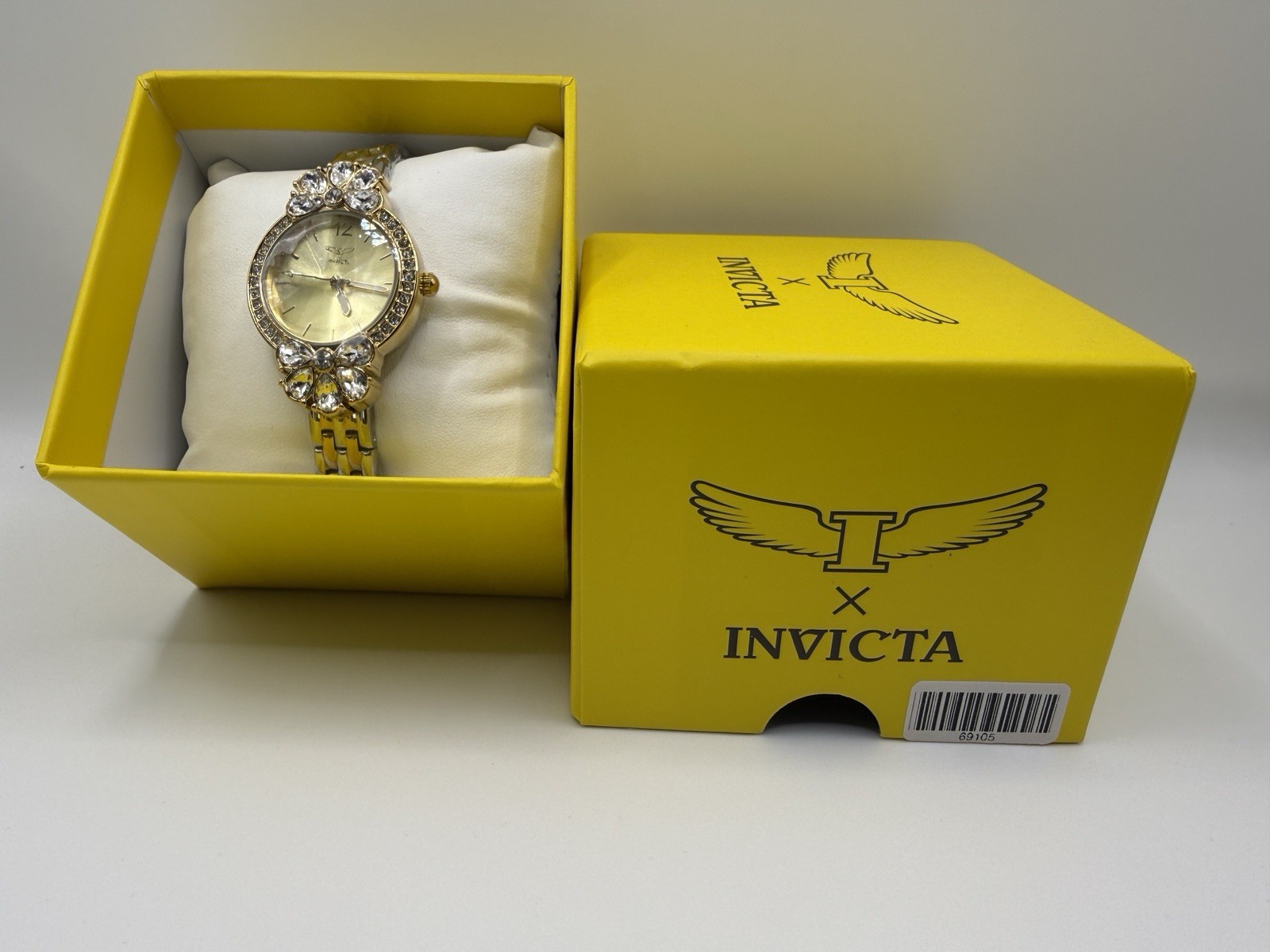 Invicta Wildflower Women’s 30mm Watch (#69105) – Silver & Rose Gold Tone– NEW