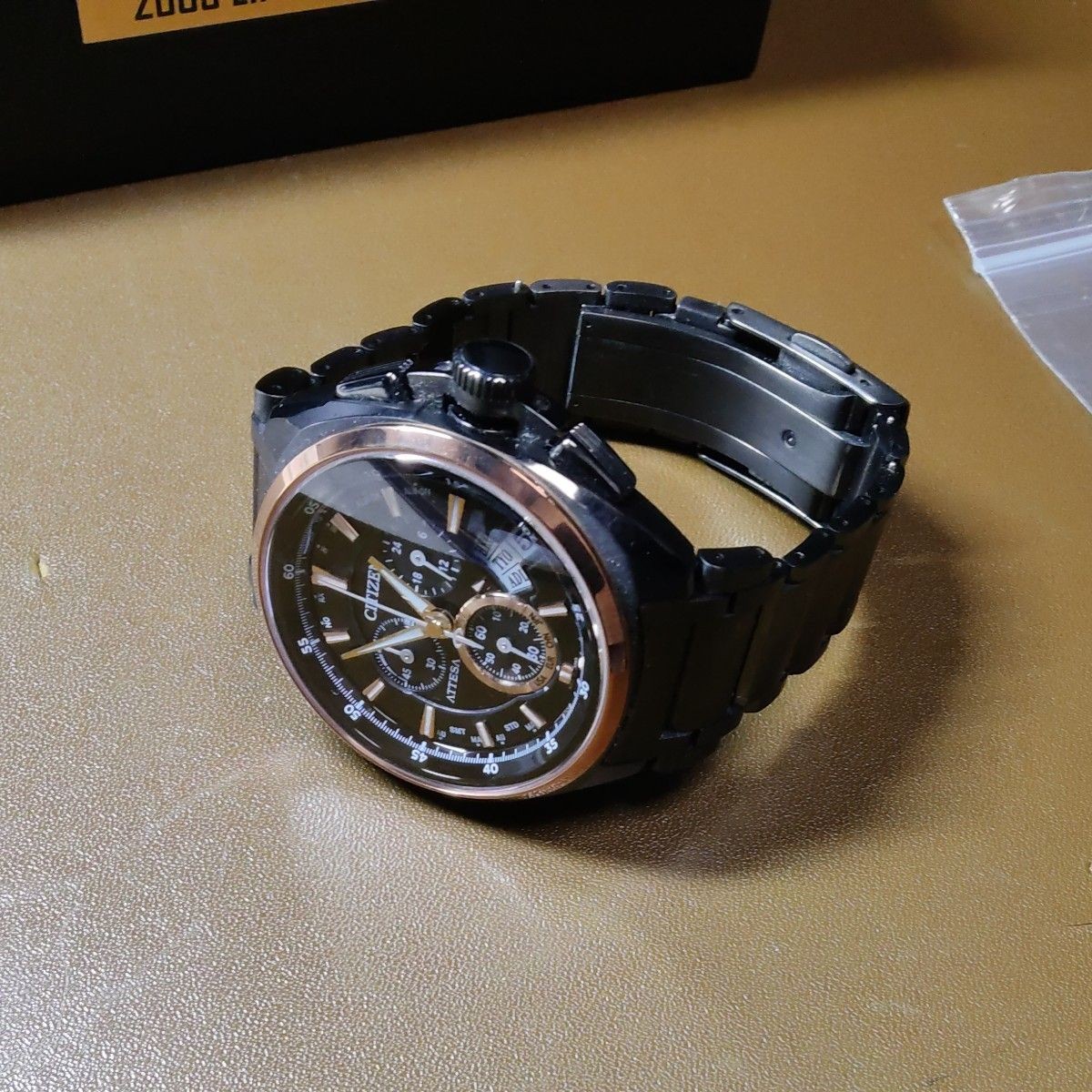 Citizen Attesa ATD53-3013 Jet Setter Limited 1500 Eco-Drive Titanium