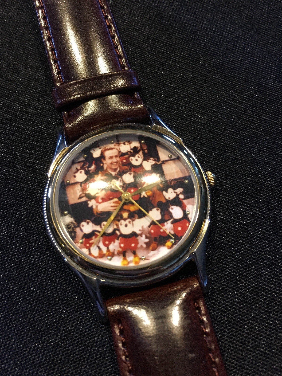 RARE- Disneys Fossil Mickey Mouse Watch (Charlotte Clark)(Limited Ed 1318/5000)