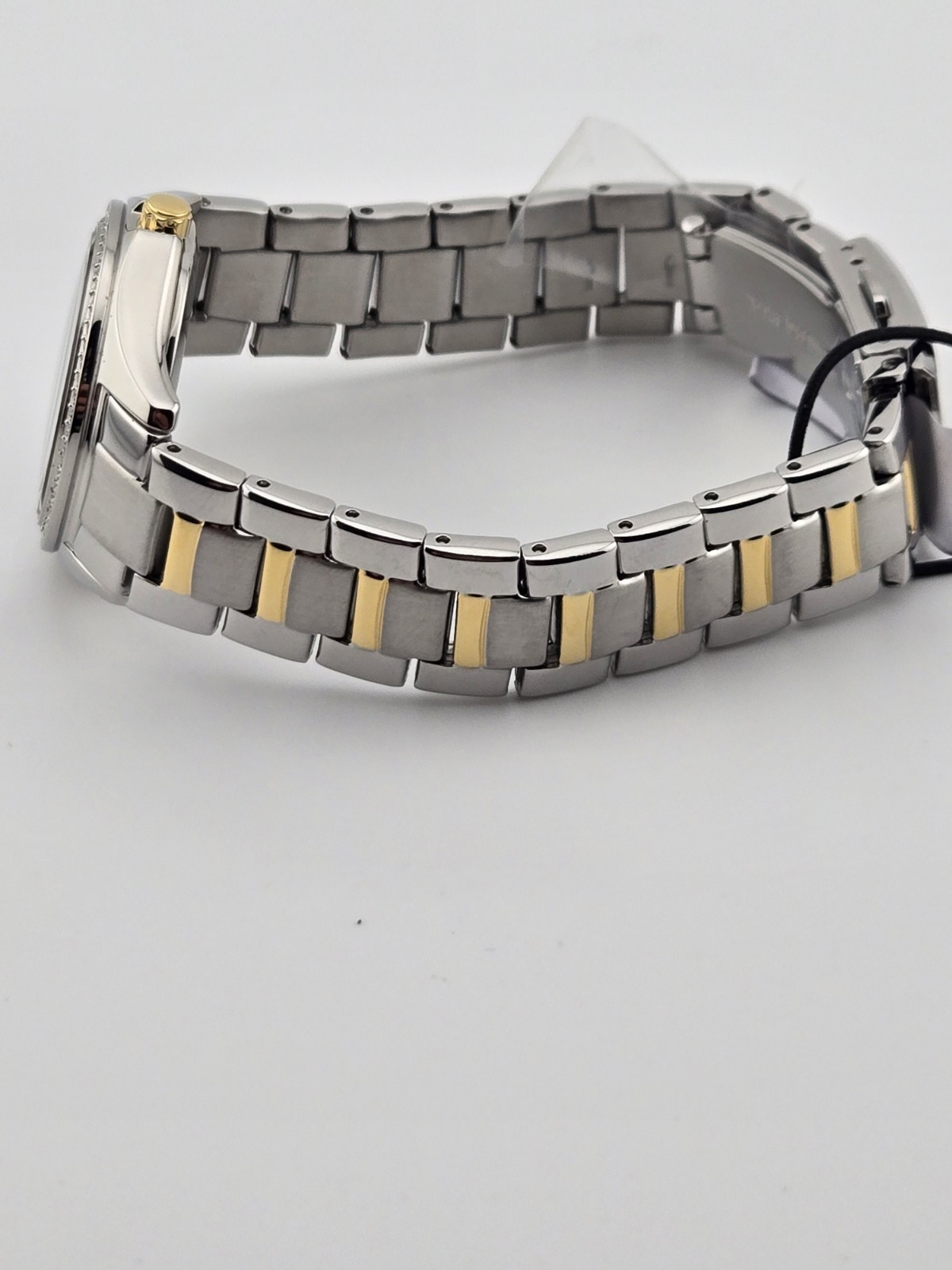 Citizen Eco-Drive Classic Diamond Crystal Two-Tone SS Ladies Watch FE1146-71L