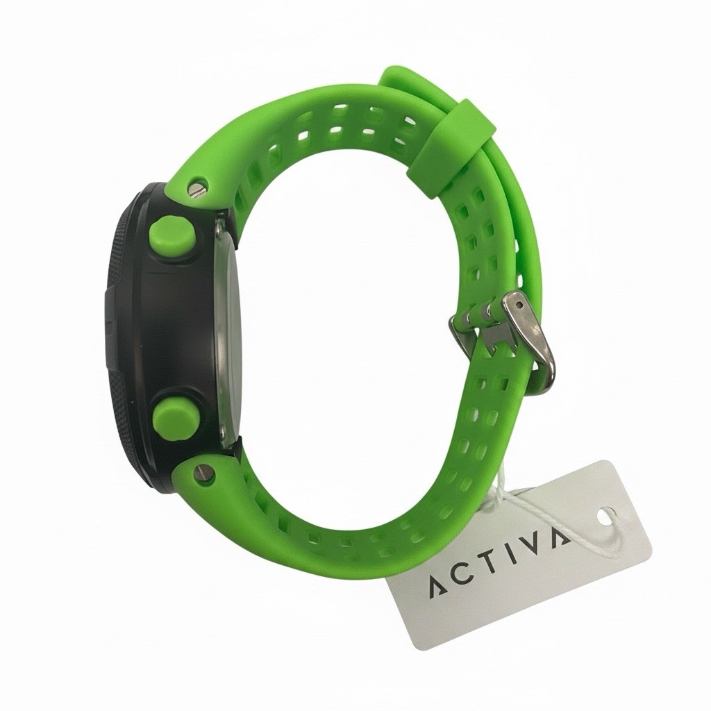 Activa x Invicta Digital Essentials Mens Watch 50mm Green Sports ACW1915-005 New