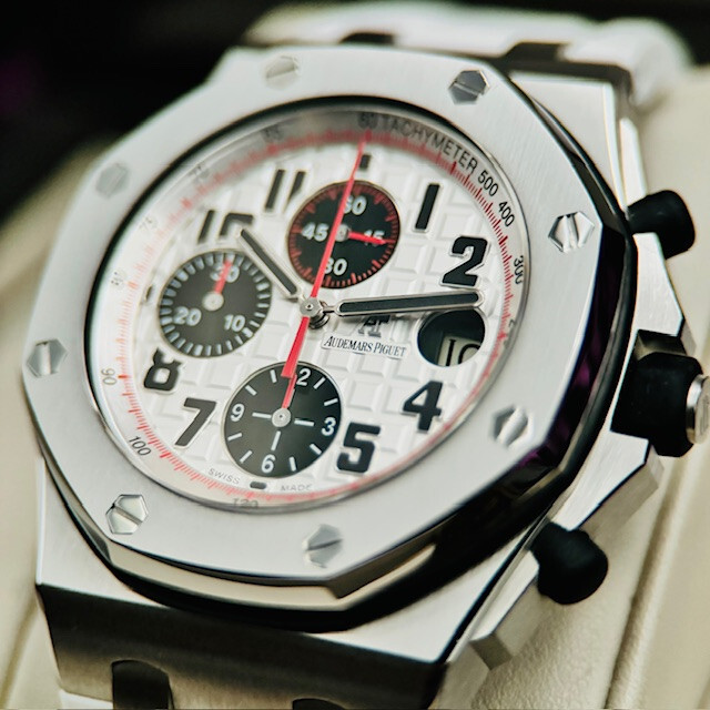 Audemars Piguet Royal Oak Offshore Panda 42mm Box & Papers 26170ST.OO.D101CR.02