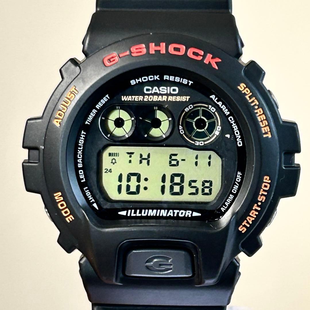 Casio G-SHOCK DW-6900UB-9JF Black Digital Watch