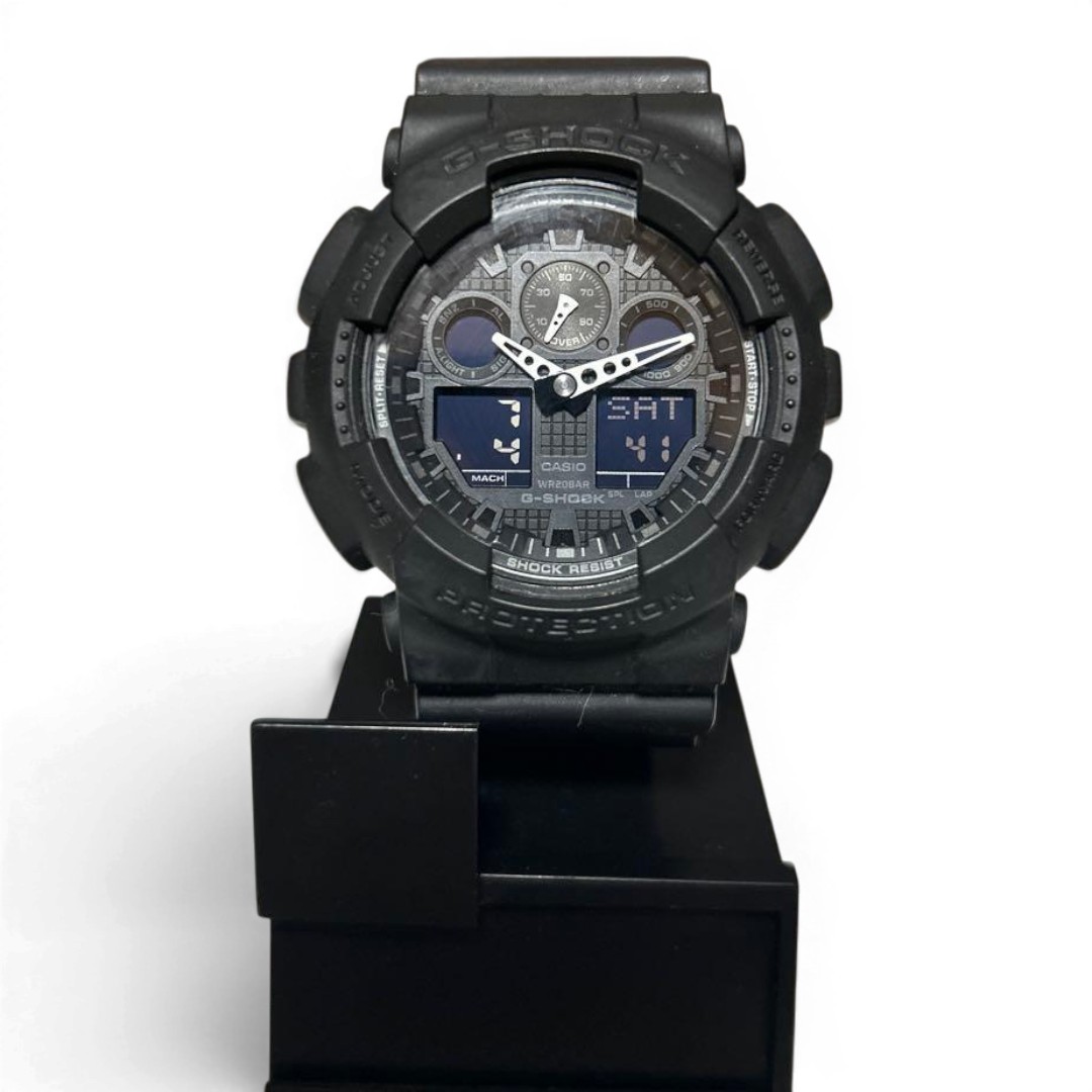 Casio G-SHOCK GA-100-1A1JF Watch Tested & Works 1544