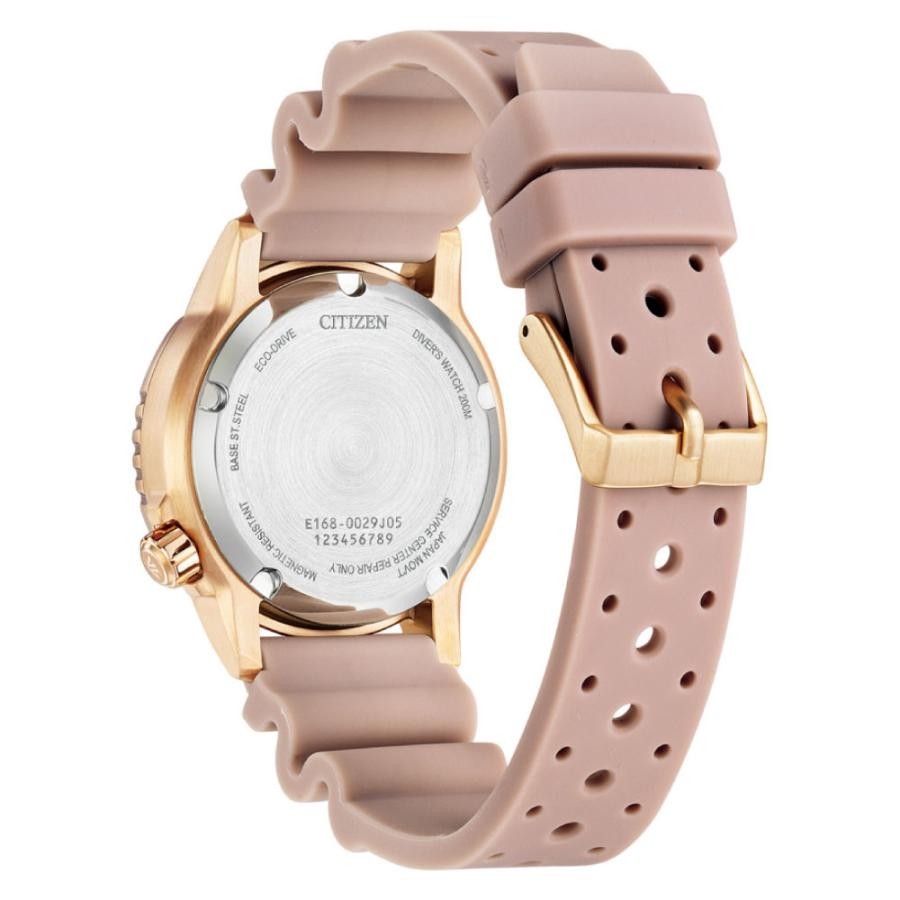 Citizen Promaster EO2023 00A Solar Diver 20cm 7.87in New Gold Pink Watch Working