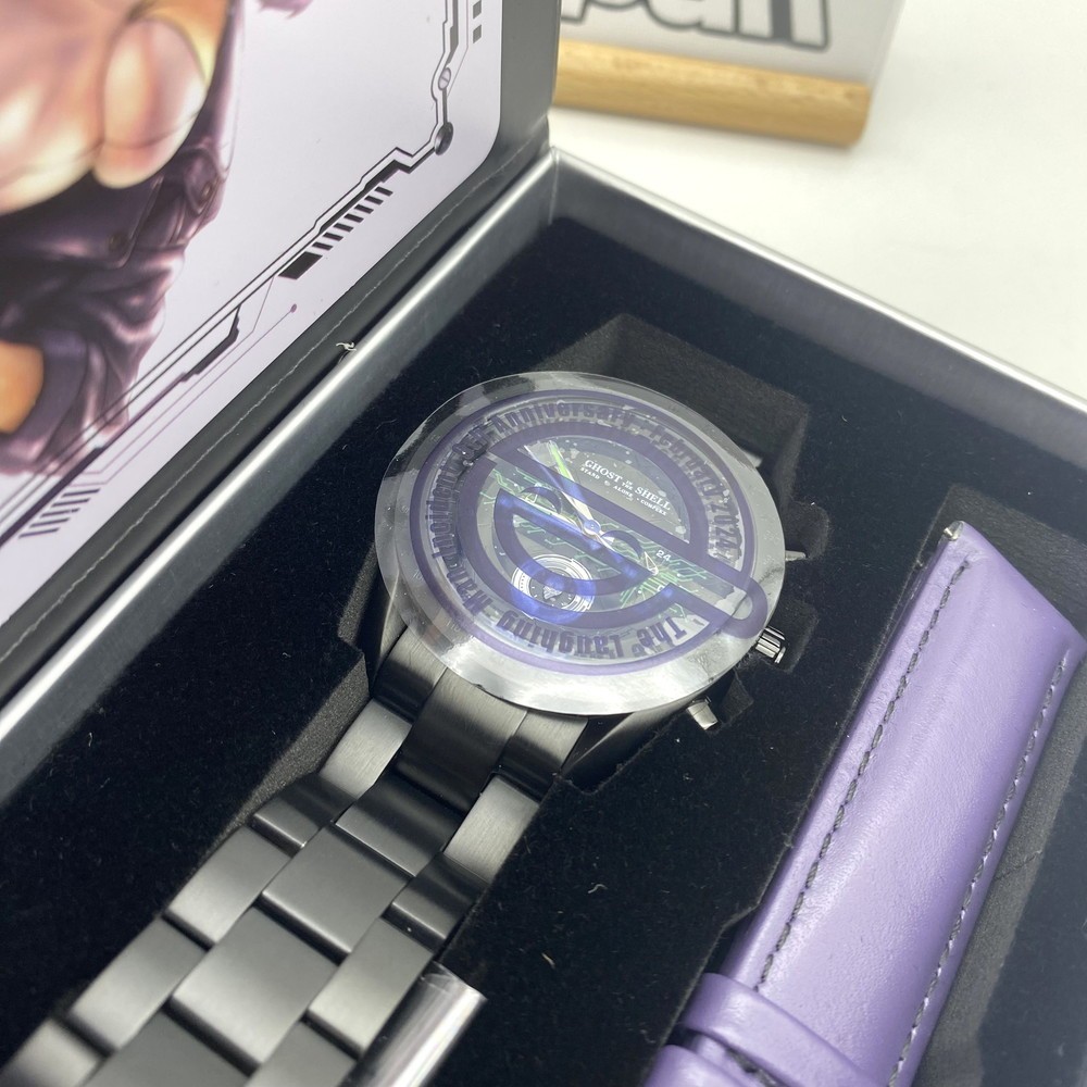 Ghost in the Shell S.A.C. 2way Wristwatch Motoko Kusanagi Model Chronograph LTD