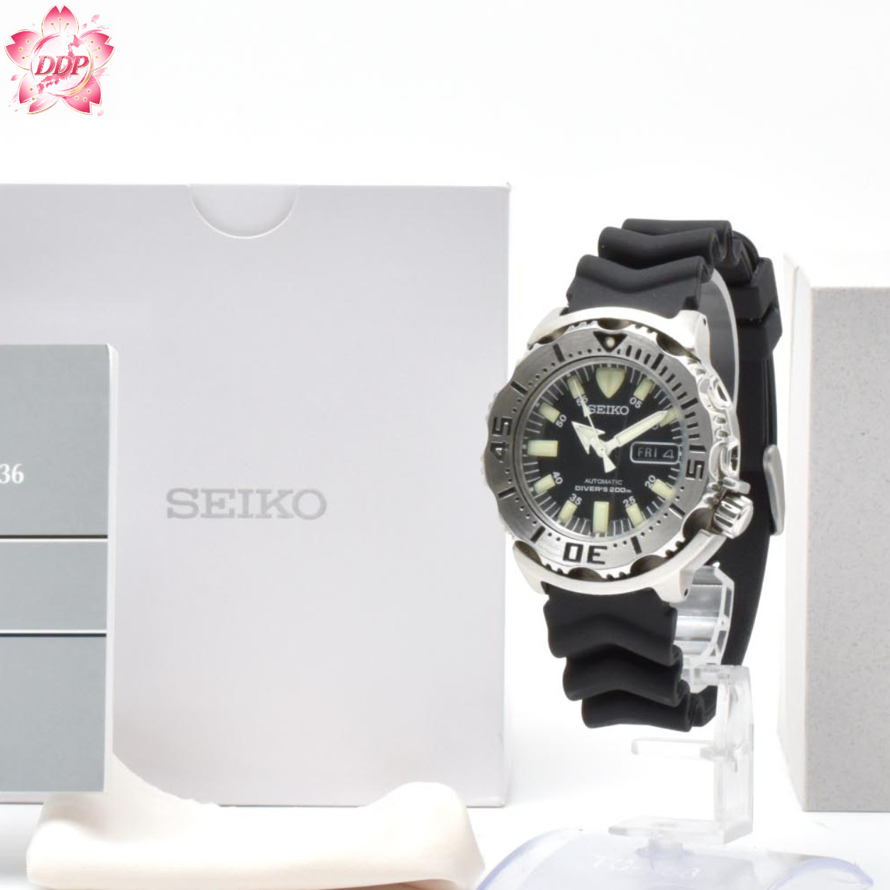Vintage [NEAR MINT/Box] SEIKO Black Monster 7S26-0350 SKX779 Men’s Watch JAPAN
