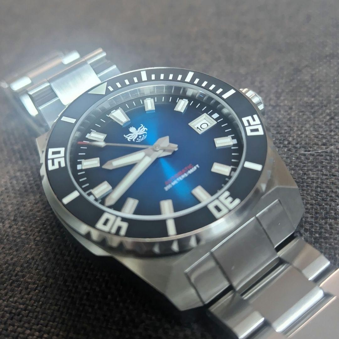 Phoibos PY054B Wristwatch Watch Automatic Diver 41mm Arm 17cm No Box r#