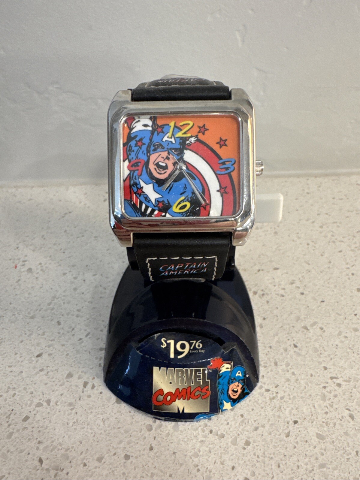 Rare Marvel Comics 2006 Captain America Watch by CLICKS NEW
